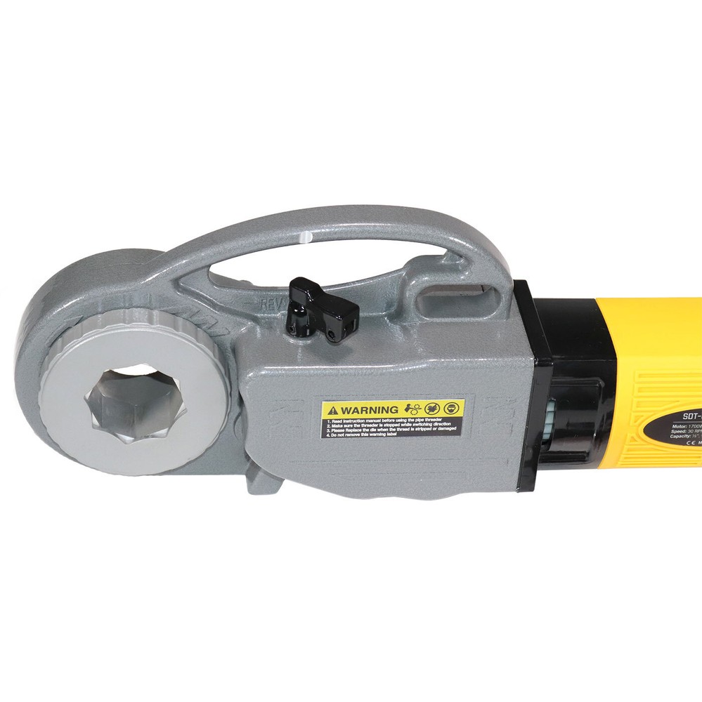 Steel Dragon Tools® 600 PRO MAX 1/2 in. - 2 in. Handheld Power Pipe Threader