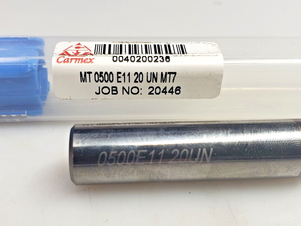 Carmex MT 0500 E11 20 UN MT7 1/2" Solid Carbide Thread Mill