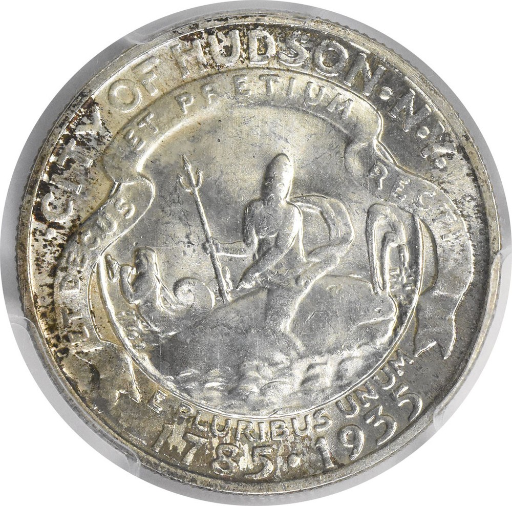 1935 Hudson Commemorative Half MS64 PCGS Mint State 64
