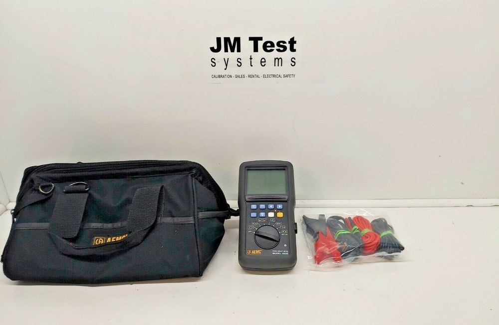 AEMC 8220 Single Phase Power Quality Meter BR