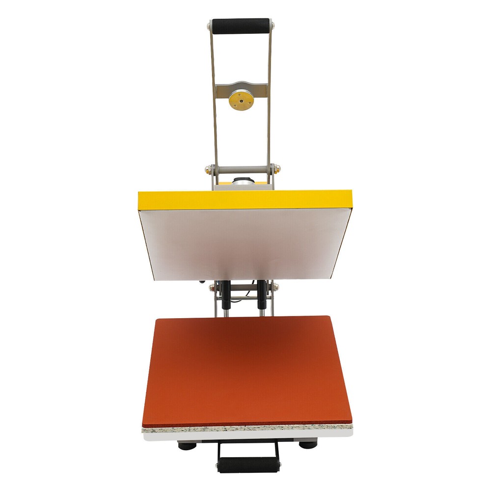 Heavy-Duty Clamshell Heat Press Machine with Semi-Automatic Slide Out Feature