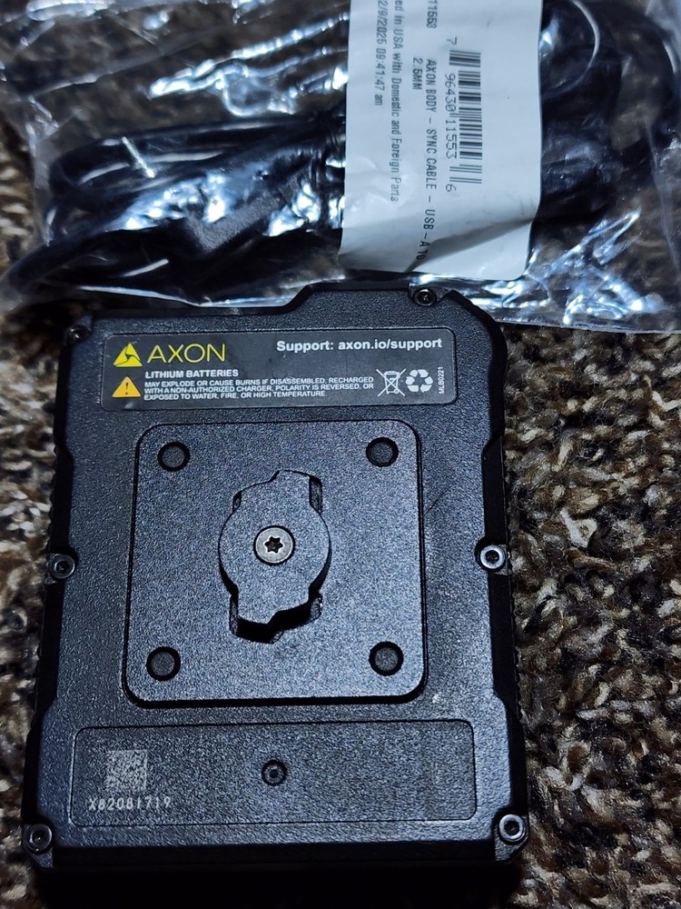Axon Body 2 Body Camera OFFLINE, New Synk cable Email software included