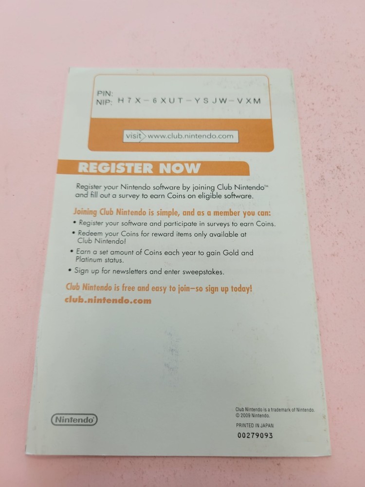 Wii Play Game Insert - Join The Club