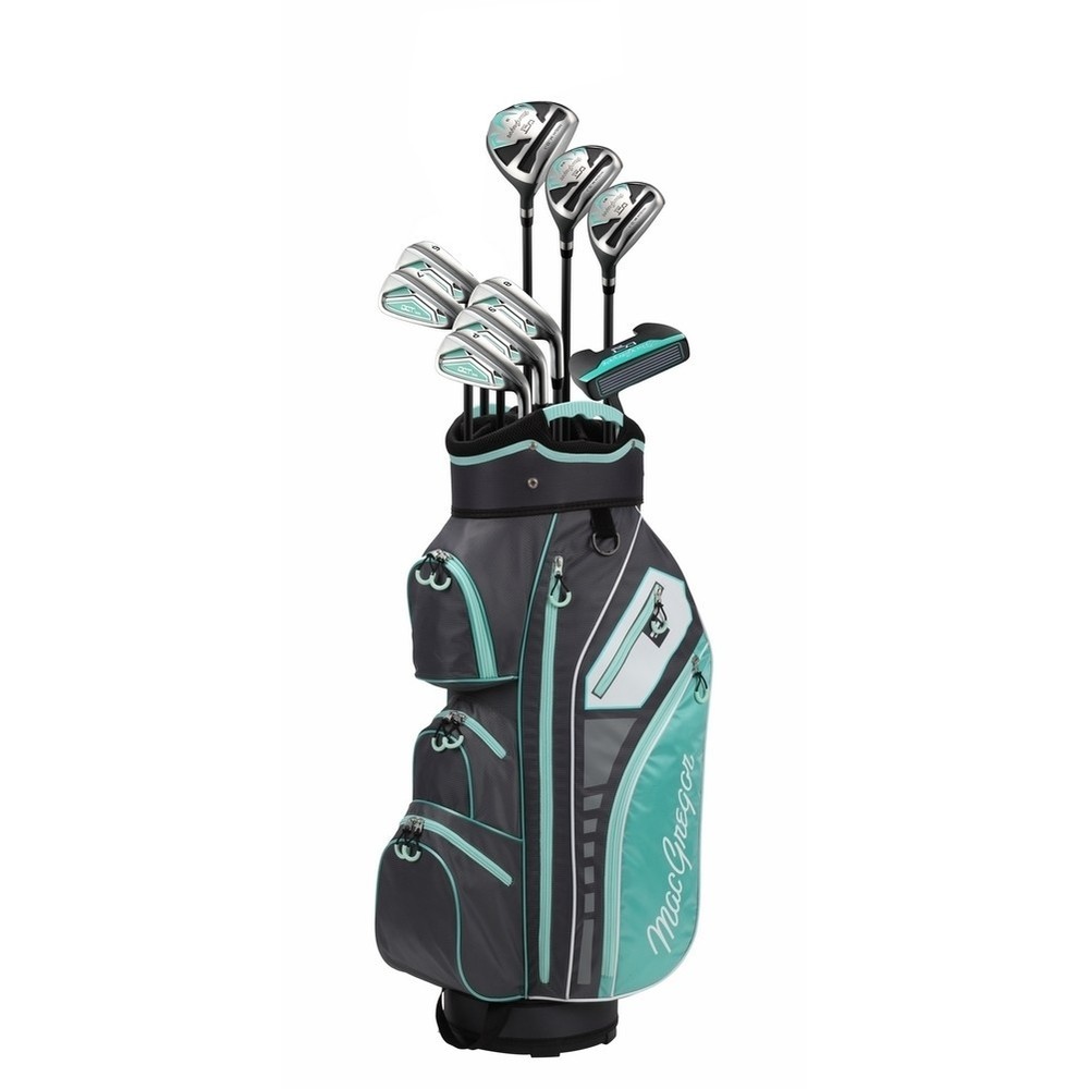 INCOMPLETE MacGregor Golf DCT3000 Lady Right Hand Set, Graphite, Missing Driver