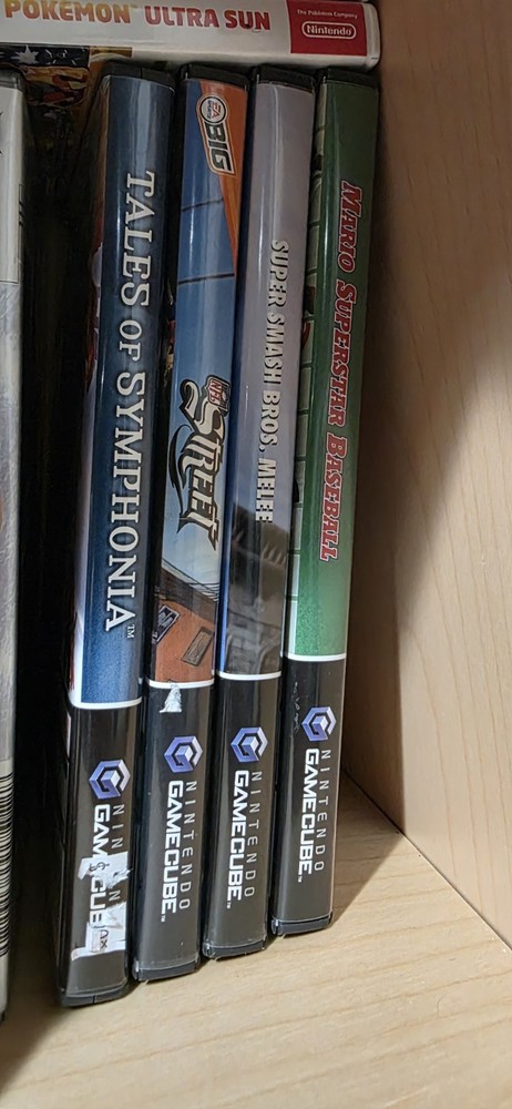 GameCube W/ Games & Controllers Bundle Black Tested Working