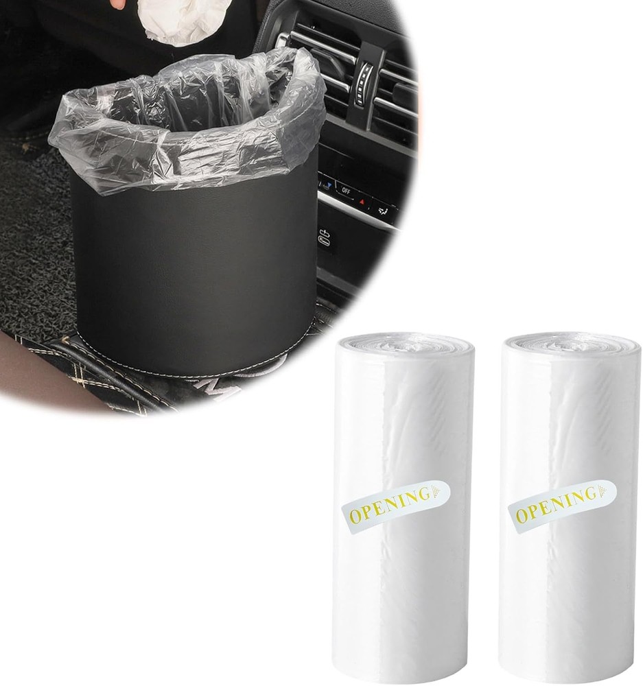 Car Trash Bags Elastic Waterproof Mini Liner