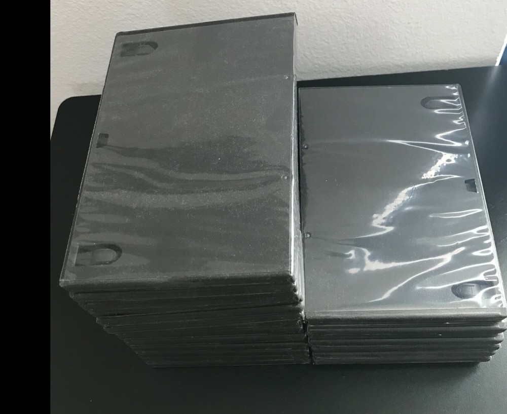 Set of 20 Empty Standard DVD cases 14mm