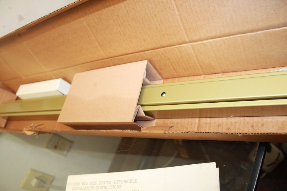 Cal-Royal 36" Push Bar Panic Exit Device Aluminum