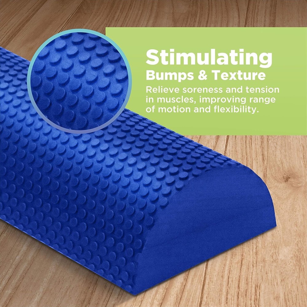 High-Density EVA Foam Rollers | Deep Tissue Massager | Myofascial Release Tex...