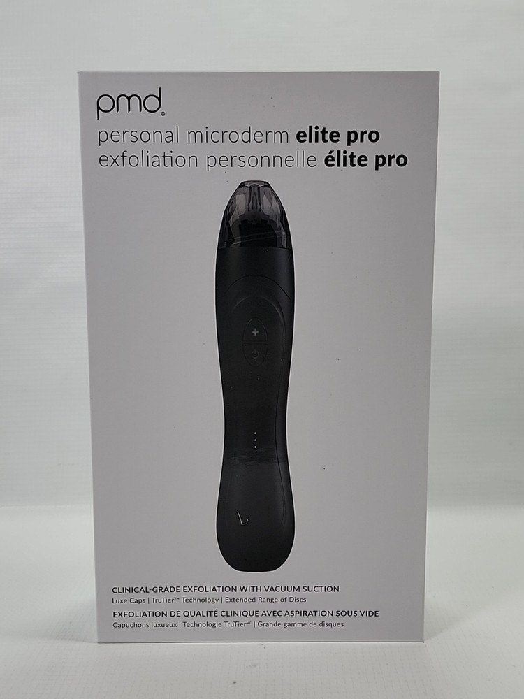 PMD Personal Microderm Elite Pro Multi-Function Machine - Black (1005BLACK)🆕️✅️