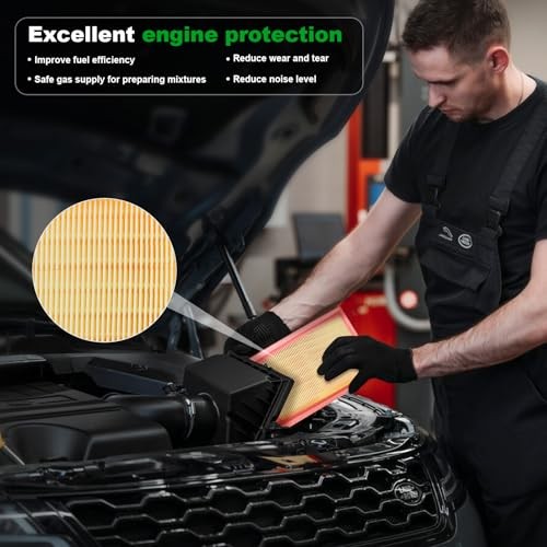 Comb Engine Cabin Air Filter for Lincoln Mkx 2018 2017 2016