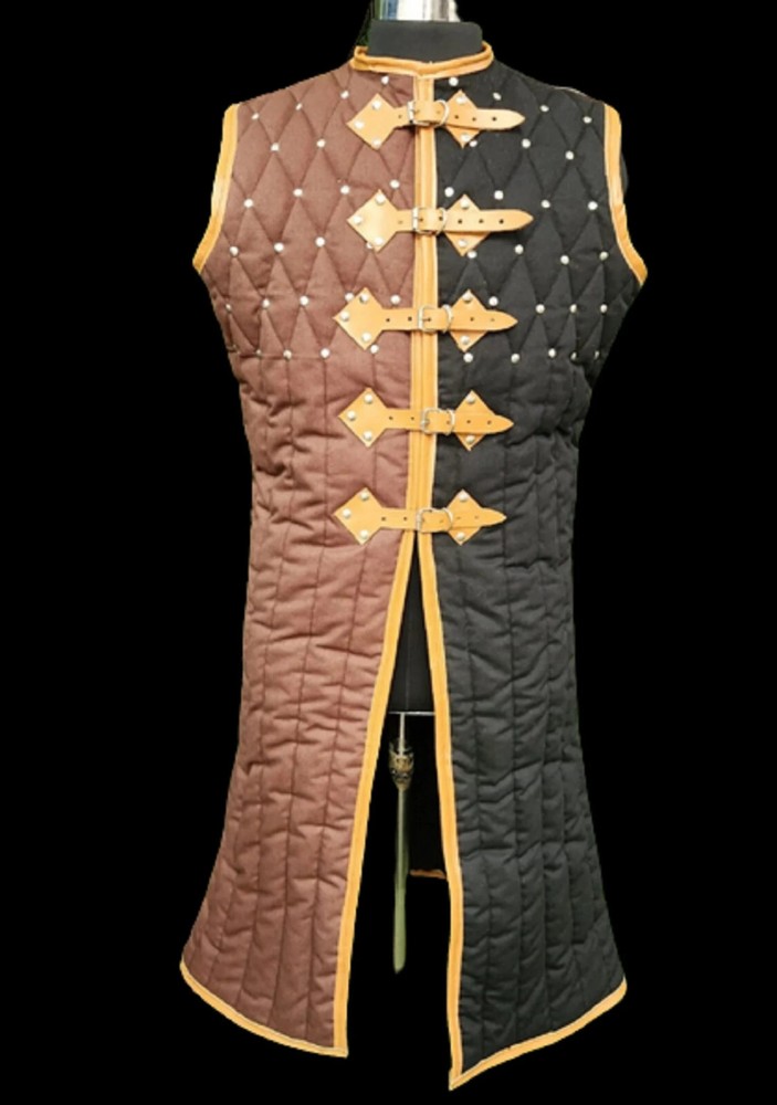 Medieval Sleeveless Gambeson For Christmas Gift