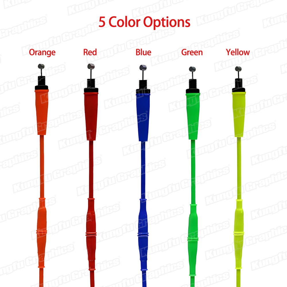 Adjustable Motorcycle Throttle Cable Carburet Wire for CB NC Engines,Blue