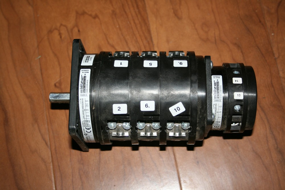 Salzer S608 23359 a33 Rotary Cam Switch
