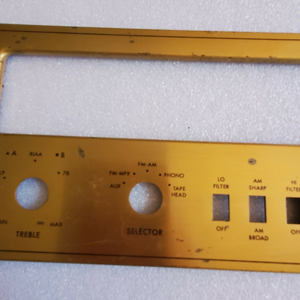 Premiere Stereophonic Face Plate