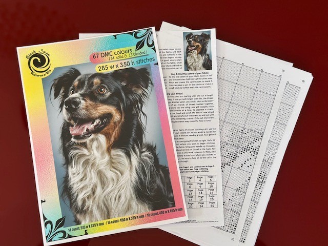 Bird Baths 725 Chart Counted Cross Stitch Pattern