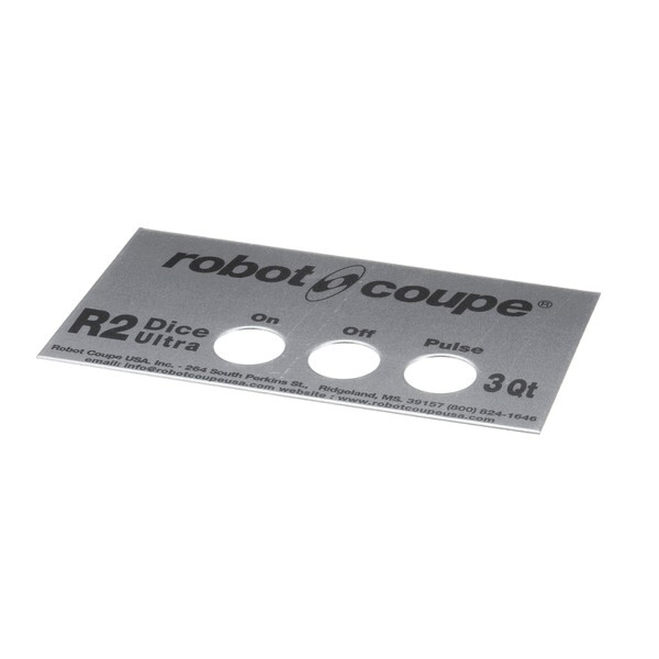 Robot Coupe 407903 R2U Dice Front Plate