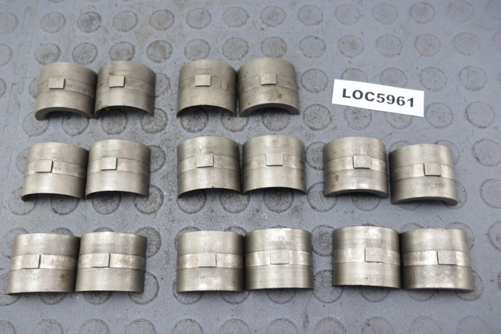 HARDINGE ( 1-1/16'' HEX ) B20 COLLET PADS  READ DESCRIPTION ! LOC5961