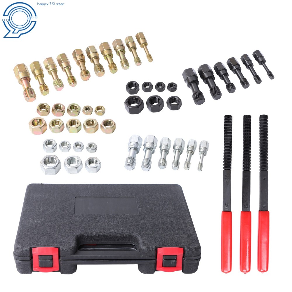 Thread Repair Chaser Tool 49PCS Cleaner Rethreading Master Kit