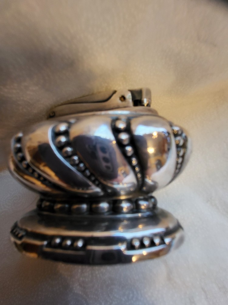 Ronson Crown Silver 2.5 X 3 In Table Lighter