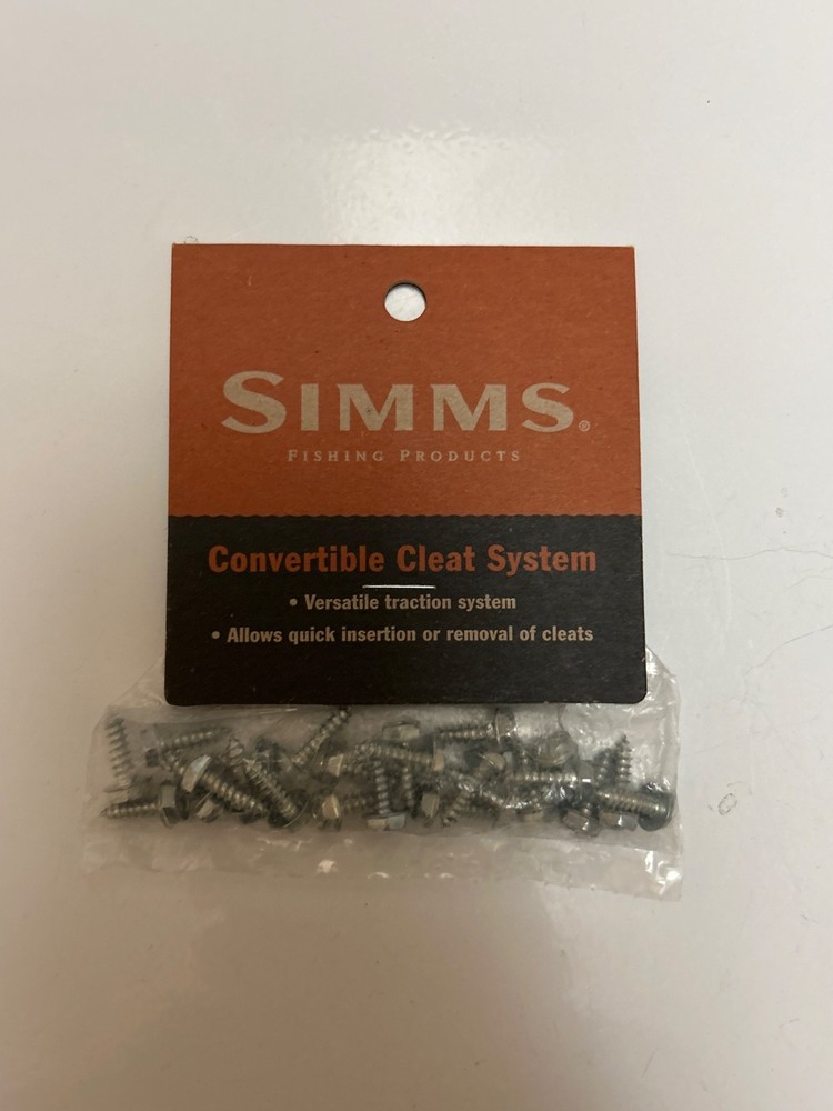 Simms convertible cleat system fly fishing