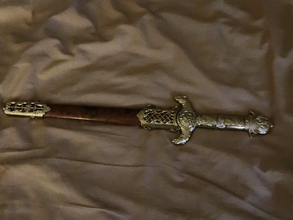 14th century replica dagger/Sword Cleaned
