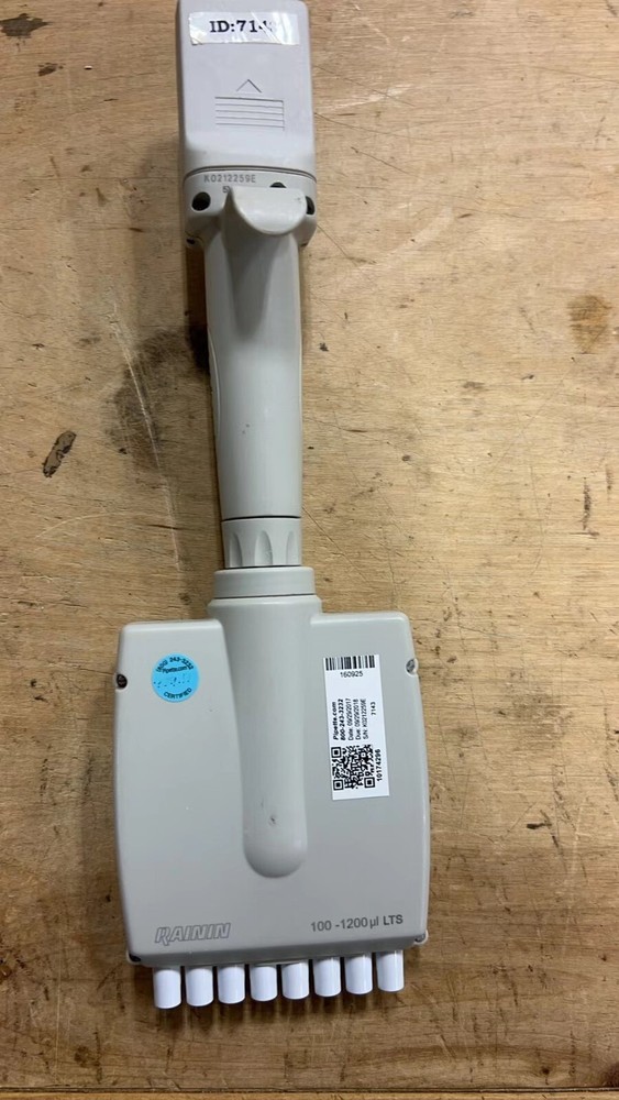 Rainin EDP3-Plus and basic Electronic Pipettes With Charger