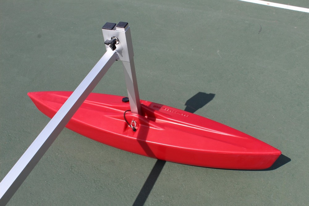 Canoe Stabilizer w/ Square Post Option to Make Floats Self-Aligning! Kayaks Too!