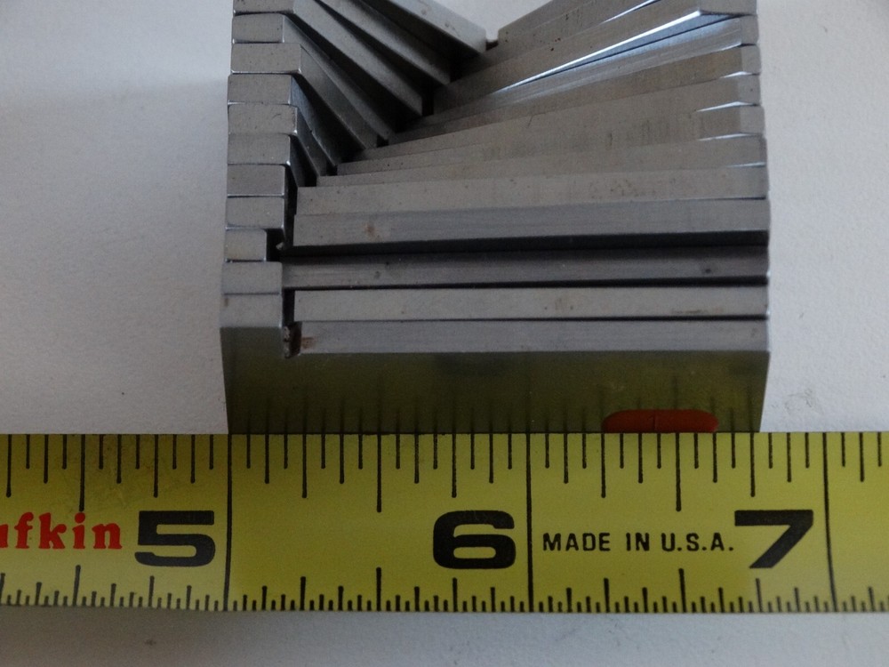toolmaker 13 - mill angle Machinist Tool Maker Surface Grinding 1/8"x1 3/4" -DB