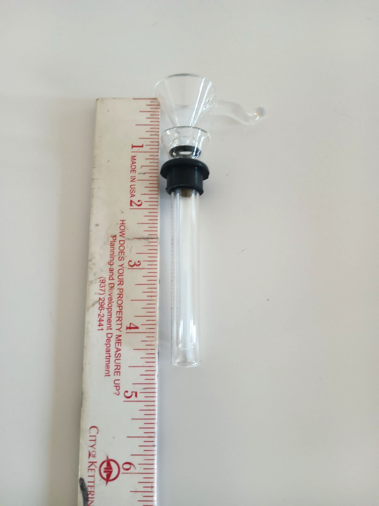 Bong Downstem with Martini Stem Slide Set Three Lengths Short Medium and Long