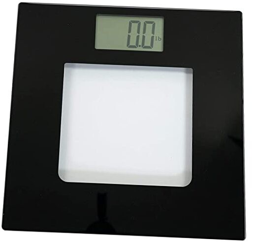 Extra Wide Glass Talking Digital Scale | The Bathroom Scale That Talks |