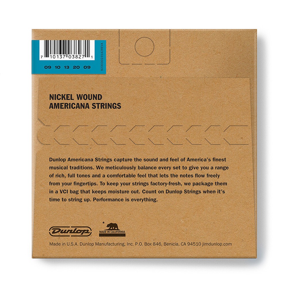 (3 Pack) Dunlop DJN0920 5 String Nickel Loop End Tenor Banjo Strings (9-20)