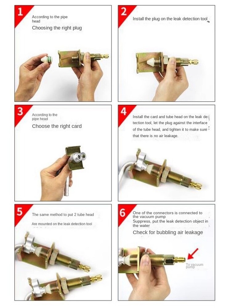 Auto Air Conditioning Leak Detection Leak Detection Leak Checking Tools