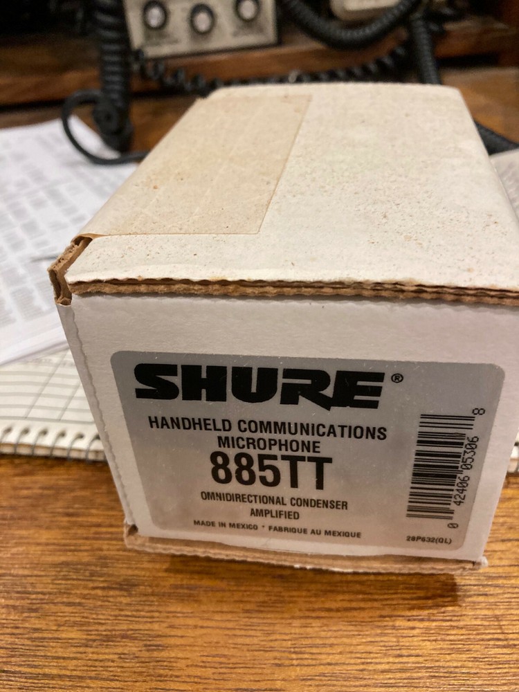 Shure 885tt Handheld NOS Microphone