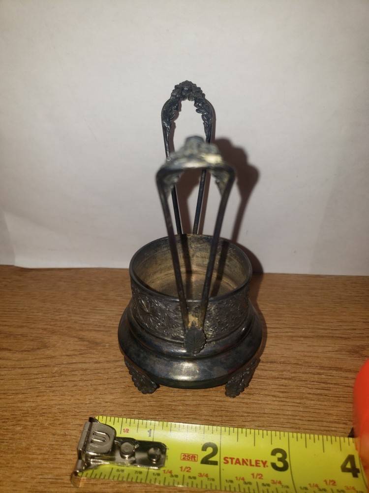Middleton Silvertone Holder - Candle Holder - Broken