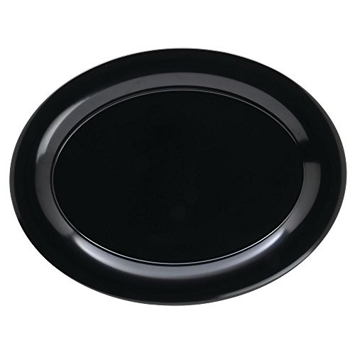 Carlisle 4441002 Serving Platter - Melamine 17"Wx13"D Oval
