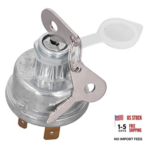 Ignition Switch Starter Key Replacement Tractor Efficient Accessory Use