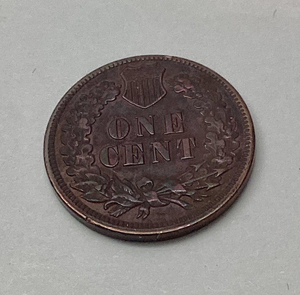 1886 Indian Head Cent Type 1 - Toned