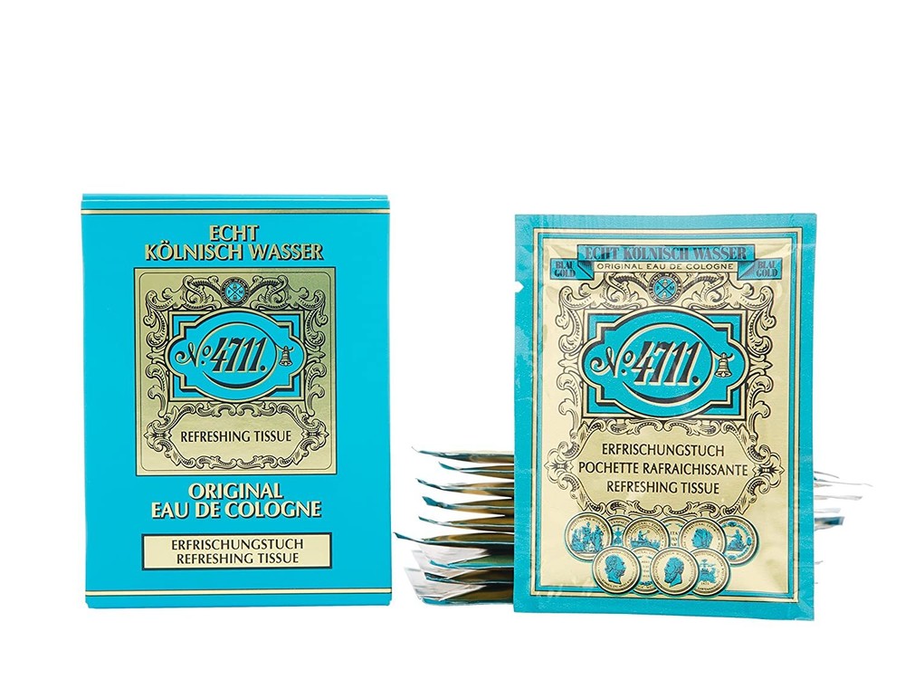 4711 by Muelhens for Unisex - 10 Pc Refreshing Bath Tissues