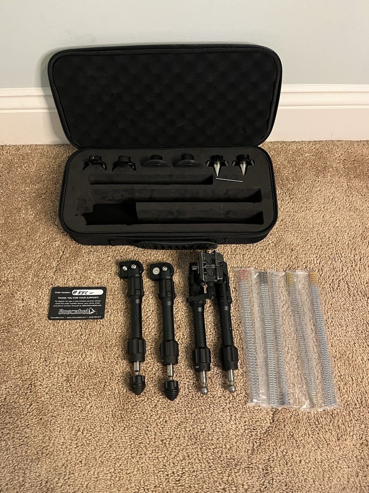 BOSCABEL Bel Lock Bipod BLV3C220CP W/ Extra Legs Case