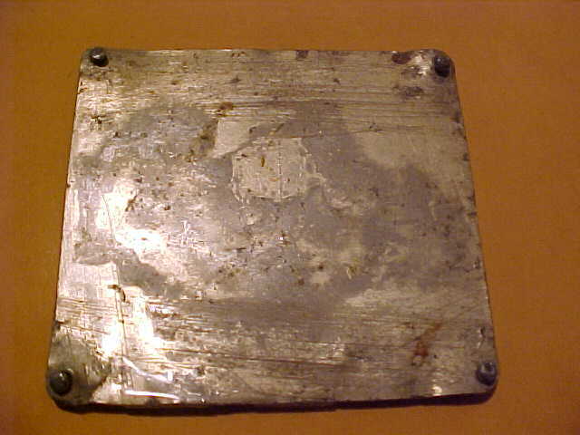 W.W.2 JAPANESE AIRPLANE ID DATA TAG ORIGINAL
