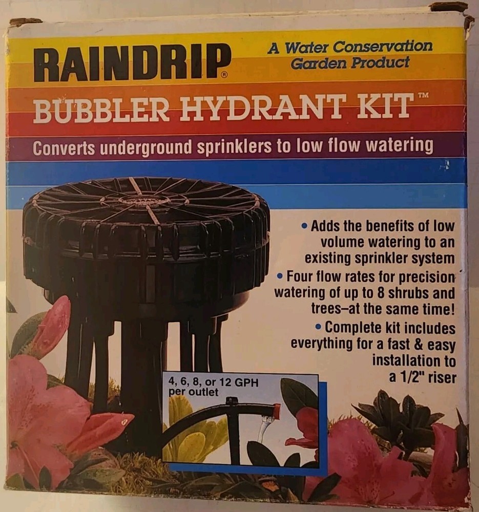 Raindrip R574D Bubbler Hydrant Micro Watering Kit
