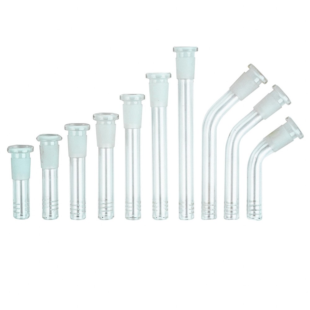 14MM Glass Downstem - Bent Downstem & Assorted Size Glass Water Pipe Replacement