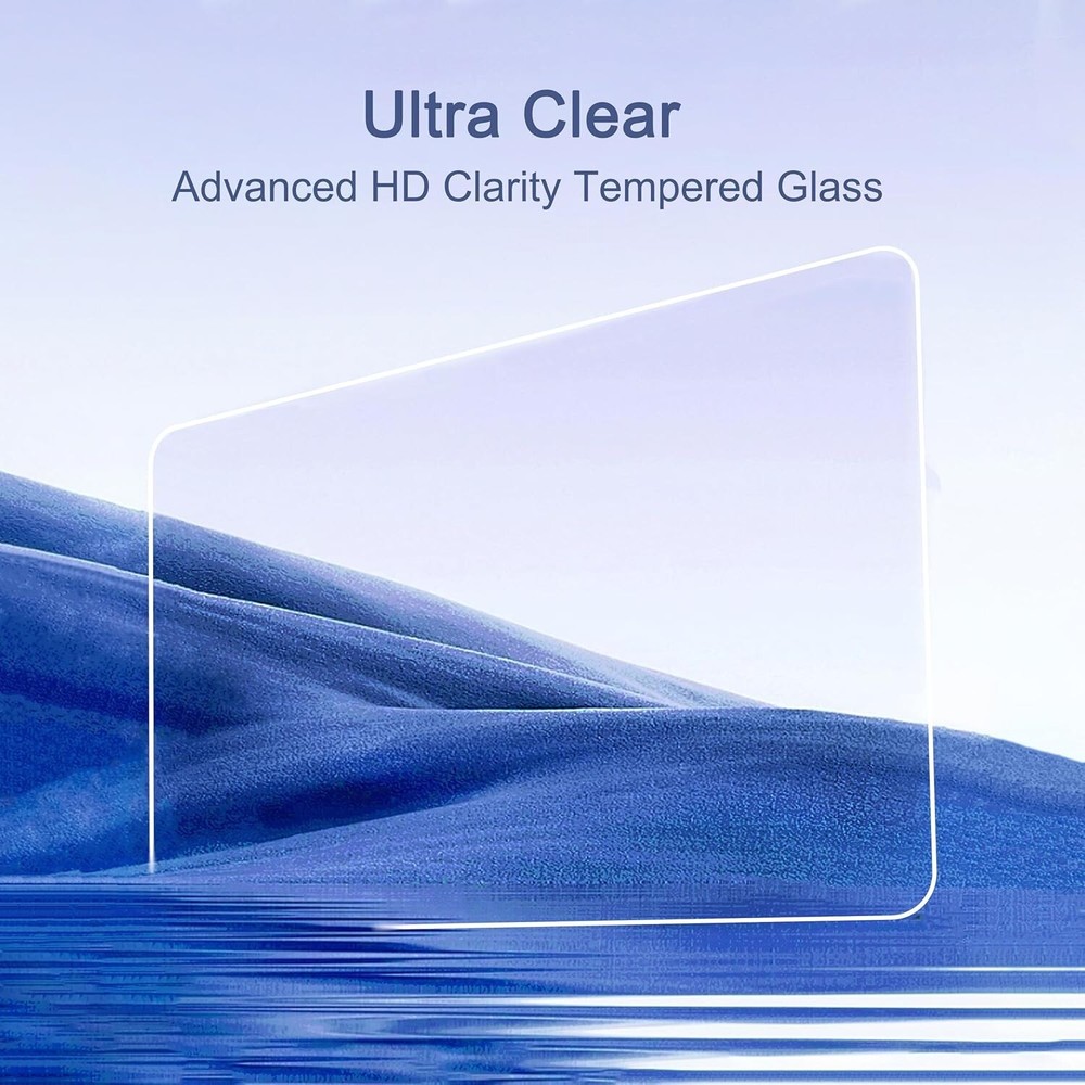 3-Pack Bubble Free Tempered Glass Screen Protector For iPhone 16 Pro Max Plus