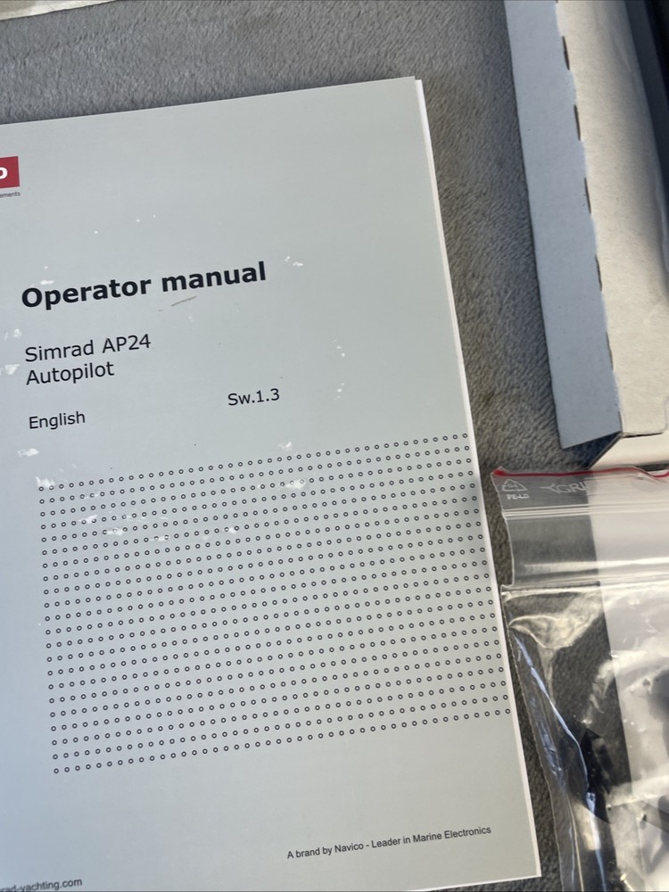 Simrad AP24 Autopilot Control Head Unit Controller