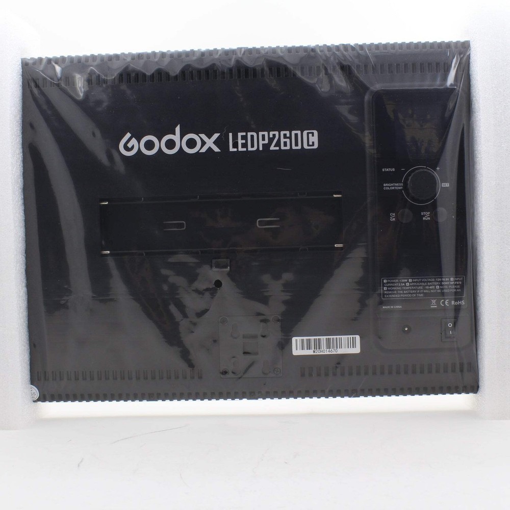 * OPEN BOX EXCELLENT * Godox LEDP260C Bi-Color LED Light Panel