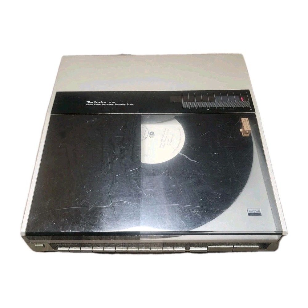 Technics SL-6 Linear Tracking Turntable Fully Automatic Direct Drive - Tested