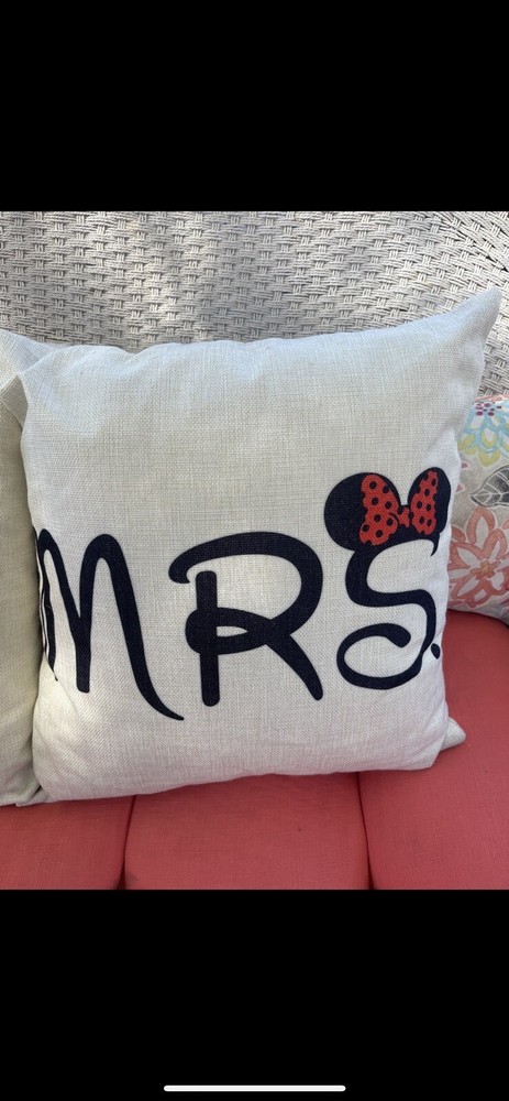 Mr And Mrs Disney Pillowcases