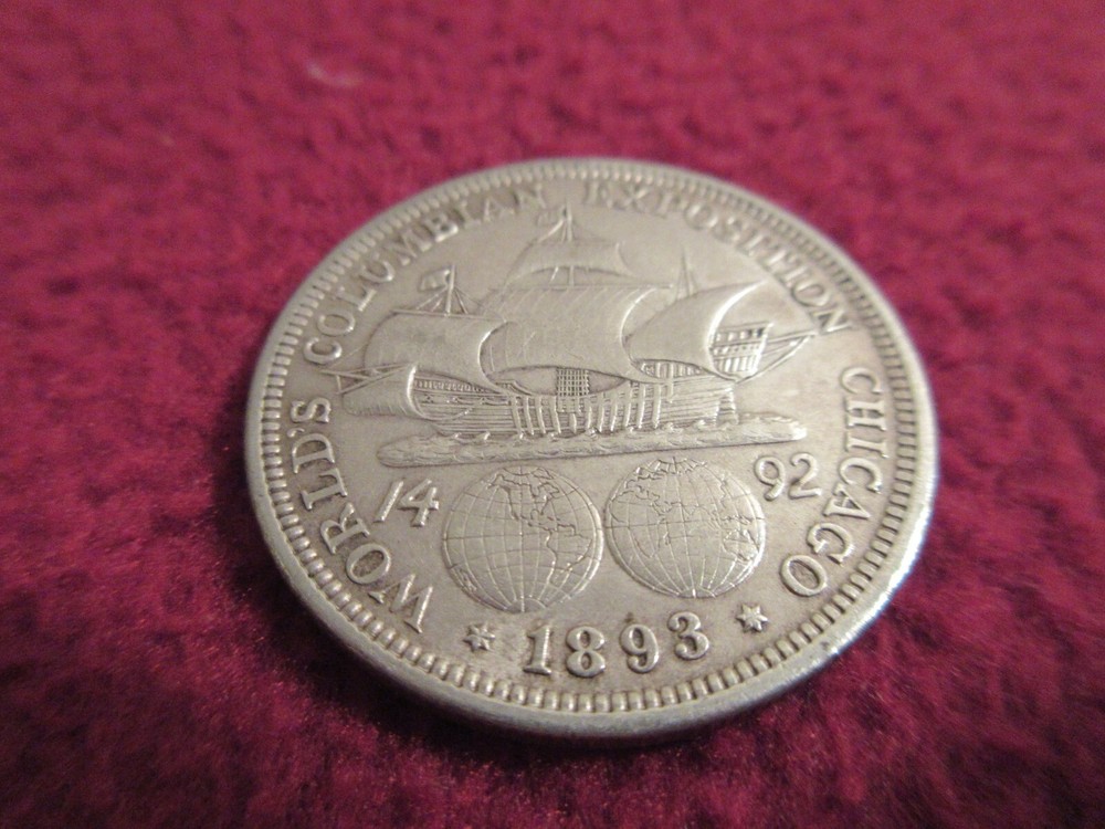 1893 Columbian Exposition Commemorative Half Dollar