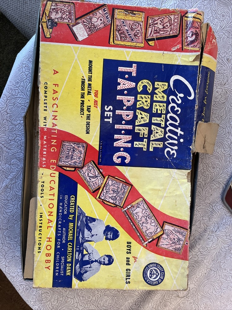 VINTAGE CREATIVE METAL CRAFT TAPPING SET